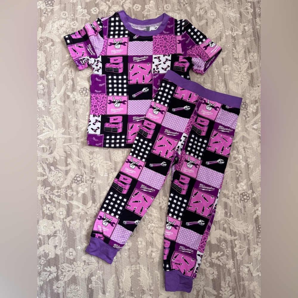 Milwaukee 2T Toddler Bamboo PJ Set